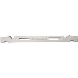 Rear bumper energy absorber