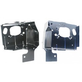Headlamp mounting panel