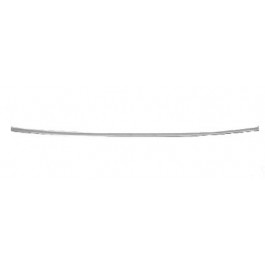 Rear bumper impact strip