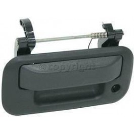 Rear gate handle