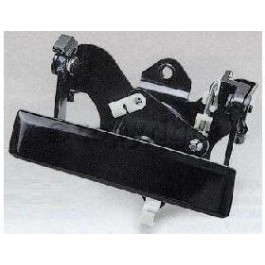 Rear gate handle