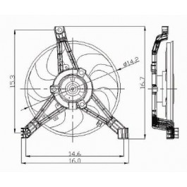 Condenser fan