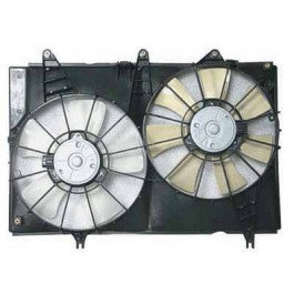 Radiator fan/motor assembly