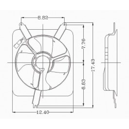 Condenser fan