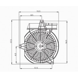 Condenser fan