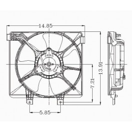 Condenser fan