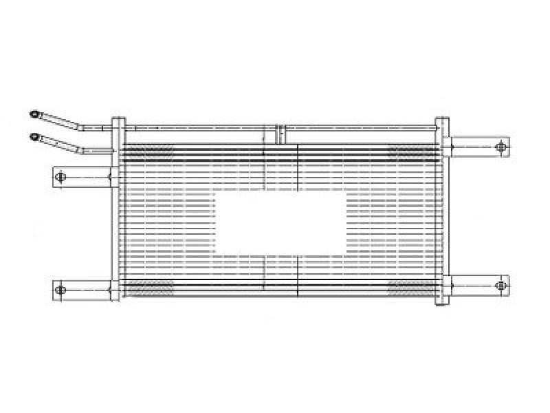Transmission cooler assembly