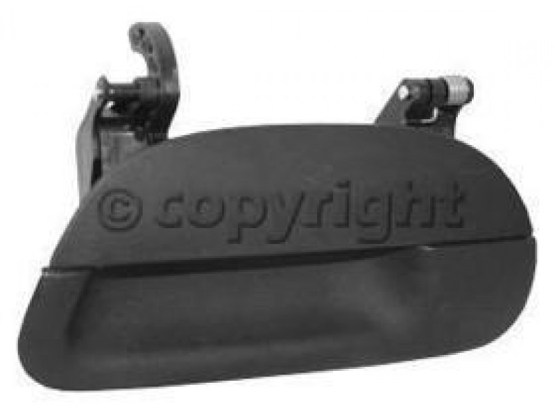 Rear gate handle