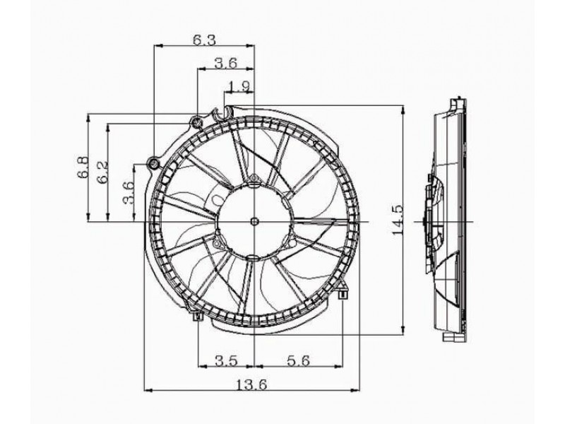 Condenser fan