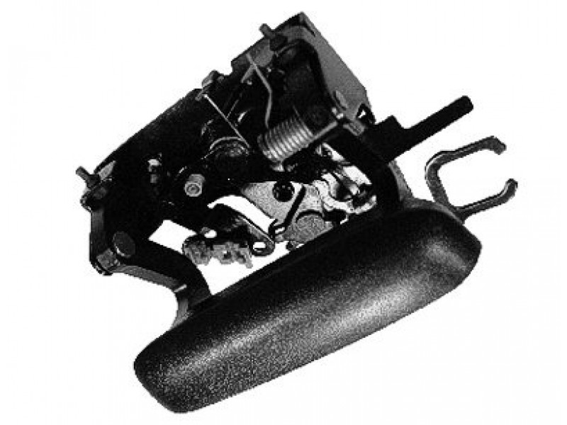 Rear gate handle