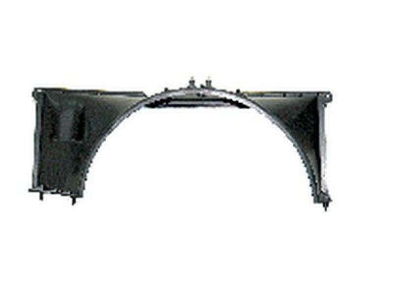 Radiator fan shroud