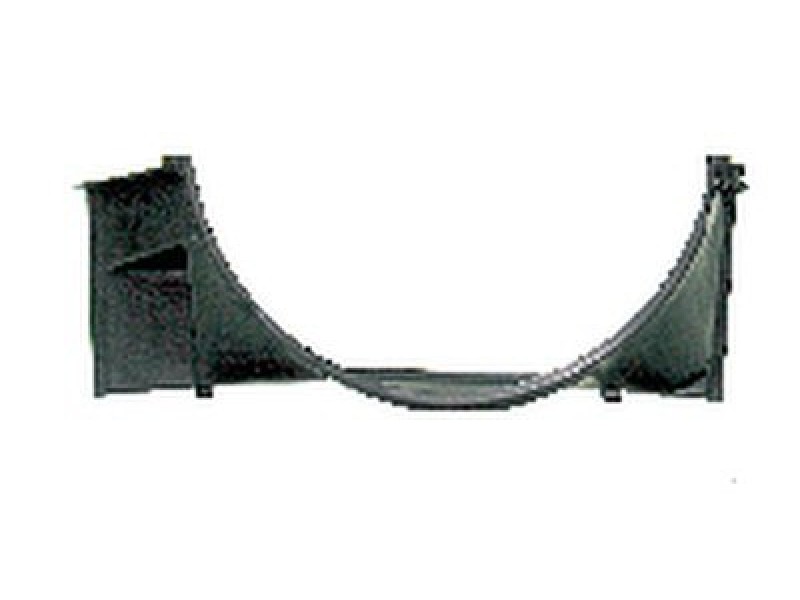 Radiator fan shroud