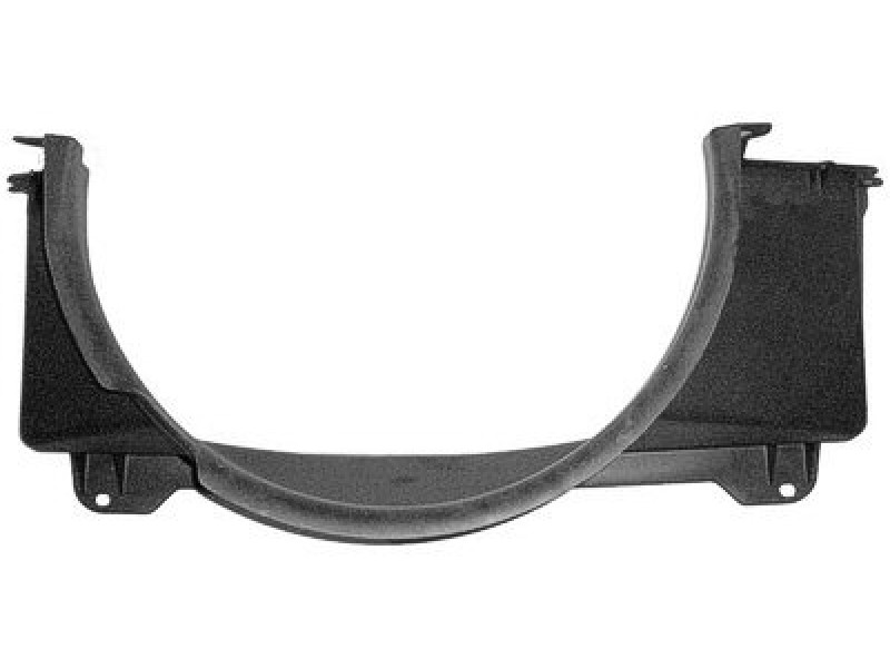 Radiator fan shroud