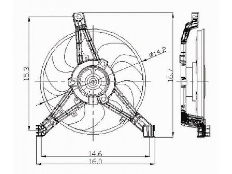 Condenser fan