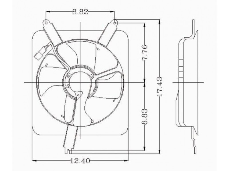 Condenser fan
