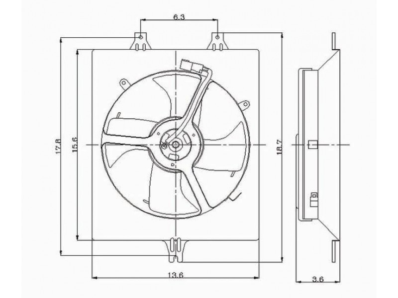 Condenser fan