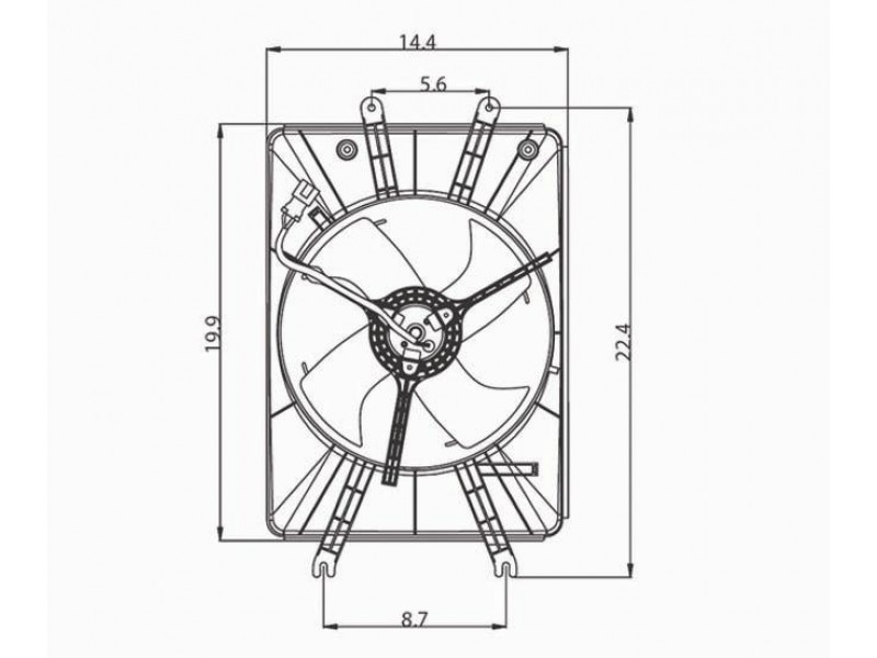 Condenser fan