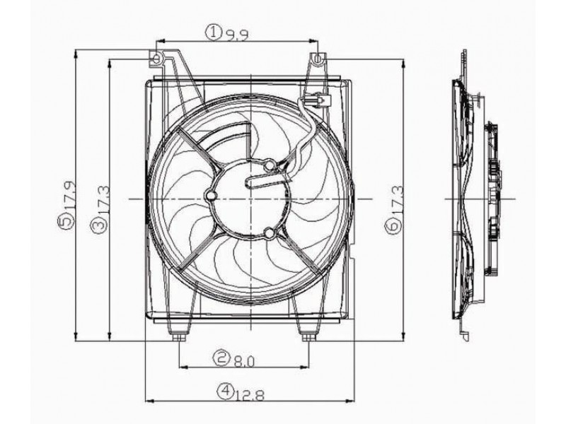 Condenser fan
