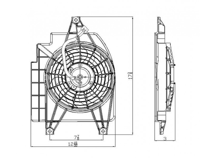 Condenser fan