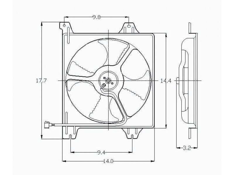 Condenser fan