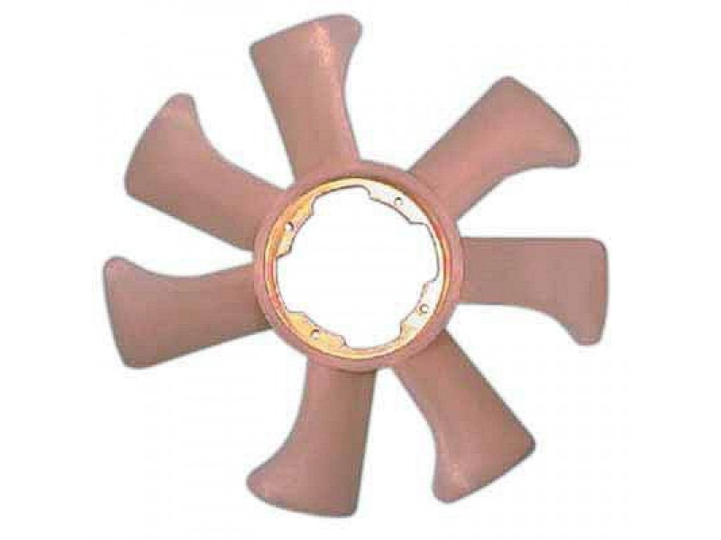 Radiator fan blade