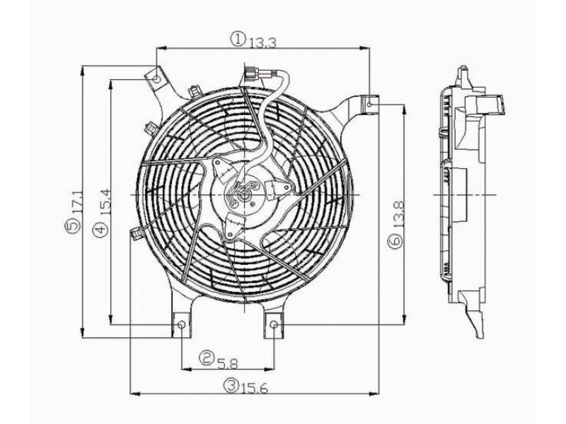 Condenser fan