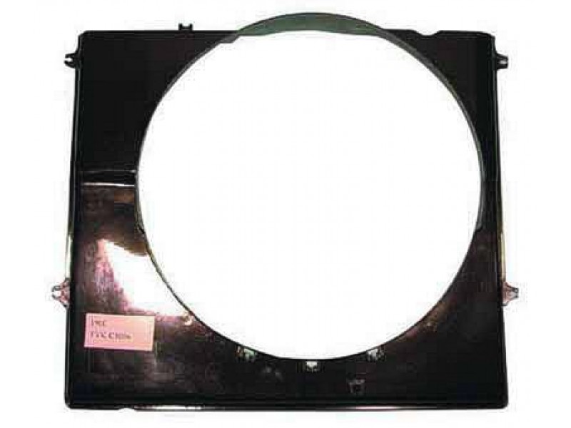 Radiator fan shroud
