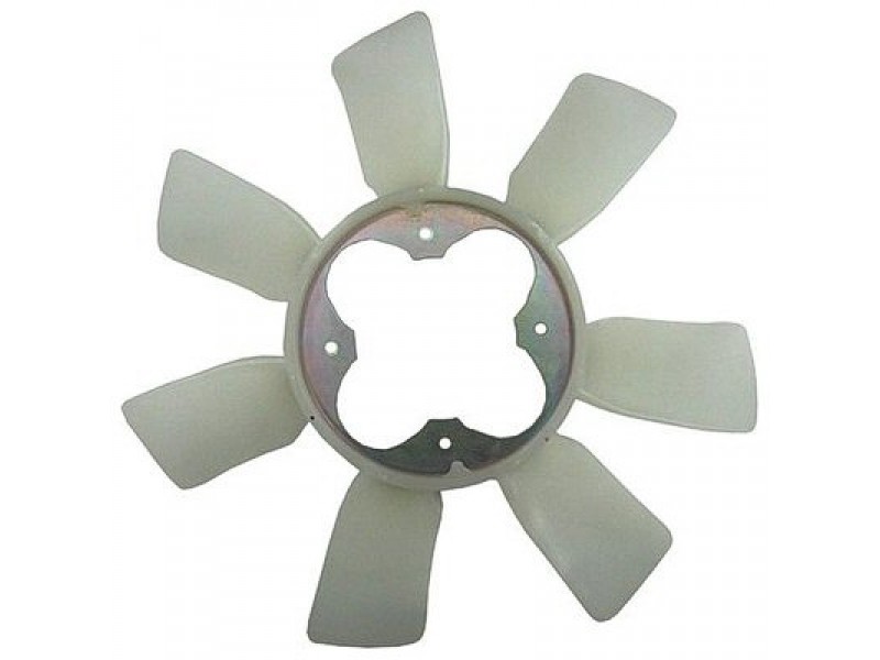 Radiator fan blade