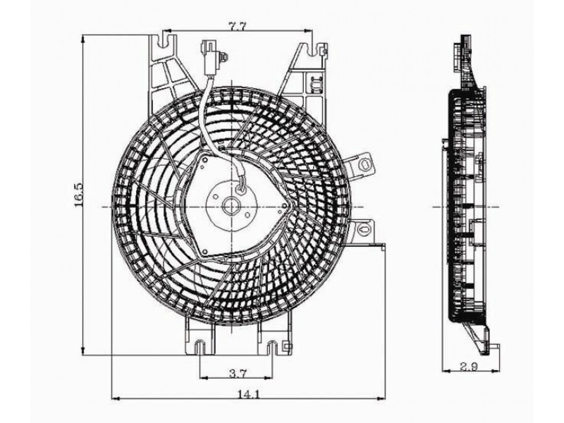 Condenser fan