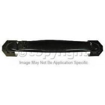 Rear bumper impact strip