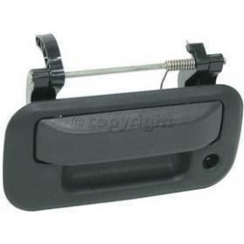 Rear gate handle