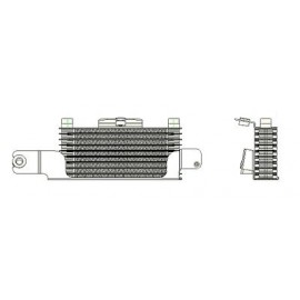 Transmission cooler assembly