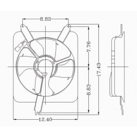 Condenser fan