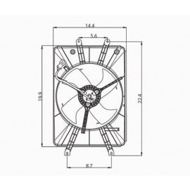 Condenser fan