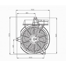 Condenser fan