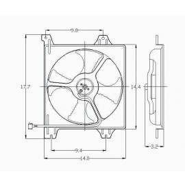 Condenser fan