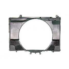 Radiator fan shroud