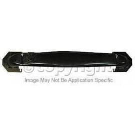 Rear bumper impact strip