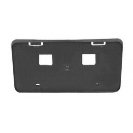 Front bumper license bracket