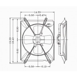 Condenser fan